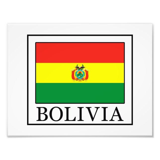Bolivia Photo Print (Front)