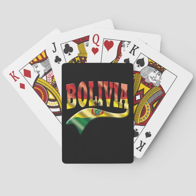 Bolivia Playing Cards (Back)