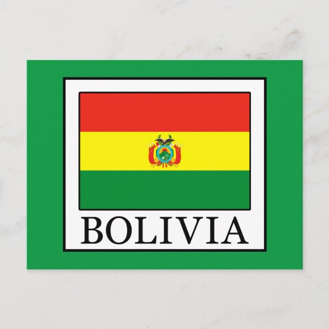 Bolivia Postcard (Front)
