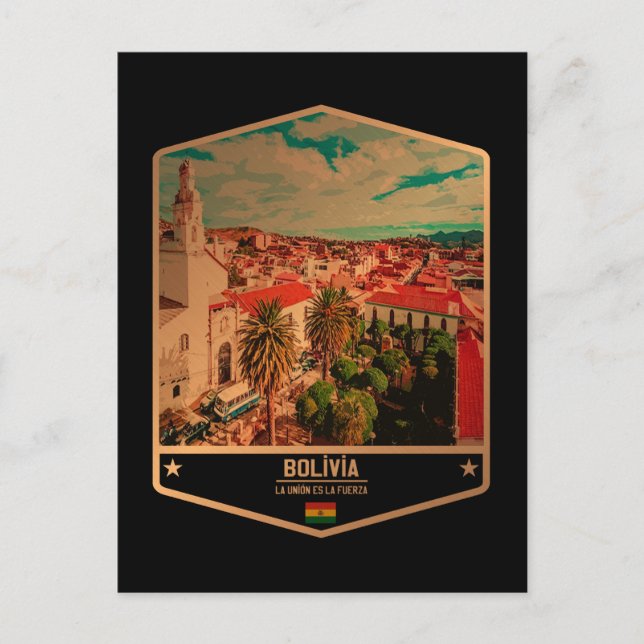 Bolivia Postcard (Front)