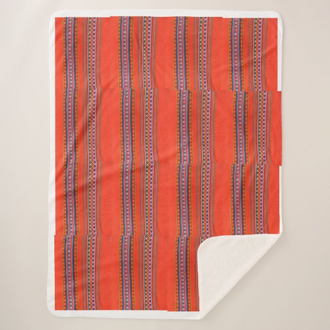 Bolivian blanket aguayo (Front)