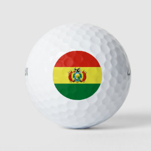 Bolivian Flag Golf Balls