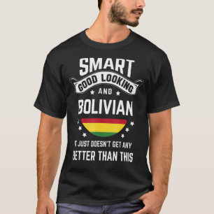 Bolivian Flag Native Pride Bolivia Bolivian Roots T-Shirt