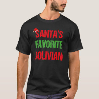 Bolivian Funny Bolivia Pajama Christmas T-Shirt