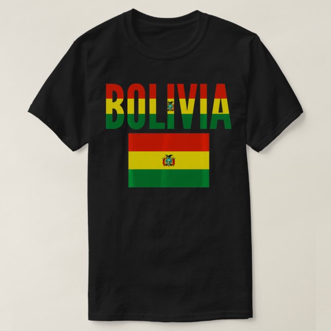 Bolivian Gift  Bolivia Country Flag Pullover  (Design Front)
