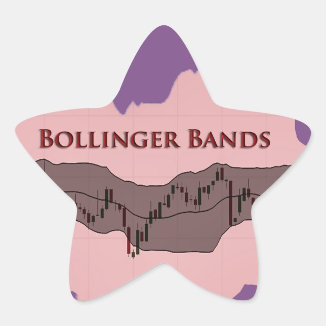 Bollinger Bands Star Sticker (Front)