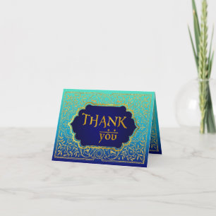 Bollywood Arabian Nights Thank You Note Card