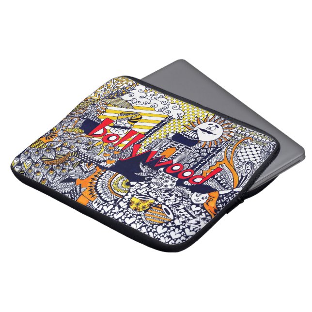 Bollywood Laptop Sleeve (Front Top)