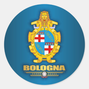 Bologna Classic Round Sticker