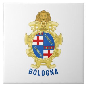 Bologna coat of arms - Italy Ceramic Tile