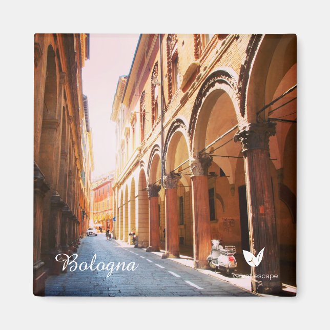 Bologna - fridge magnet by Velvet Escape (Front)