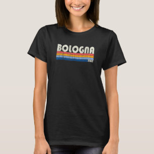 Bologna Italy Retro 70s 80s Style T-Shirt