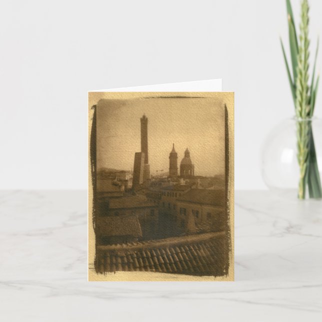 Bologna Rooftops Notecards (Front)