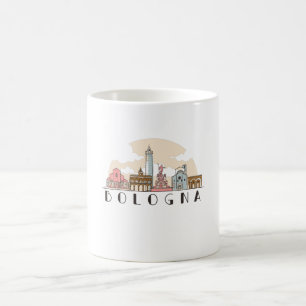 Bologna skyline coffee mug