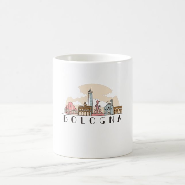 Bologna skyline coffee mug (Center)