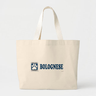 Bolognese Blue Large Tote Bag