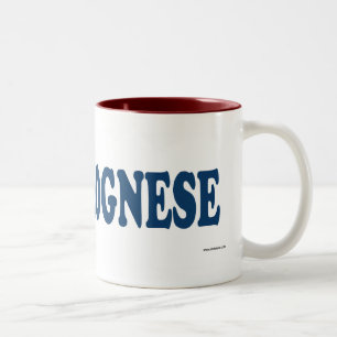 Bolognese Blue Two-Tone Coffee Mug