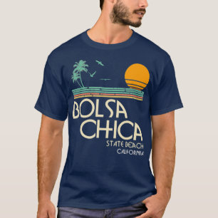 Bolsa Chica State Beach California Retro Vintage T-Shirt