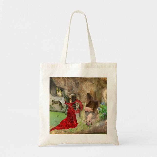Bolsa De Tela Circe na Quinta da Regaleira Tote Bag (Front)