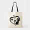Bolsa de tela I Love Cats