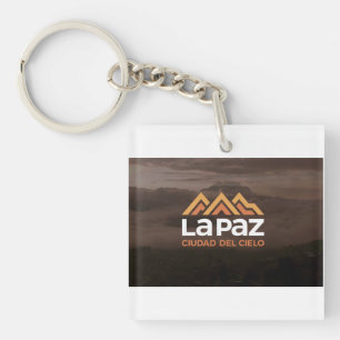 Bolsa La Paz ciudad del cielo Key Ring