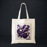 Bolsa Tote Arte Nocturno Abstracto Bag<br><div class="desc">Una bolsa tote con diseño inspirado en la biodiversidad nocturna,  combinando misterio,  elegancia y funcionalidad para el uso diario.</div>