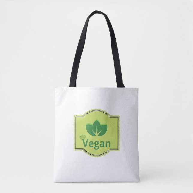 Bolsa Tote Image for vegans. (Front)