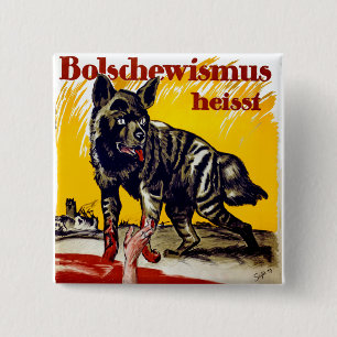 Bolschewismus Heisst 15 Cm Square Badge