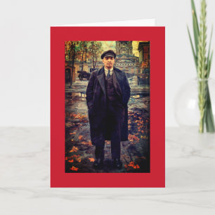 Bolshevik Vladimir Lenin, Soviet Union, CCCP, USSR Card