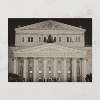 Bolshoi Theatre, Moscow Postcard