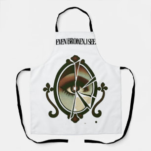 Bolso De Tela Gigante Even Broken, I See Emotion Apron