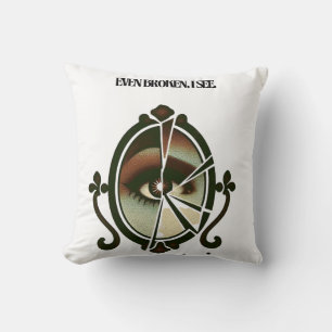 Bolso De Tela Gigante Even Broken, I See   Emotion Cushion