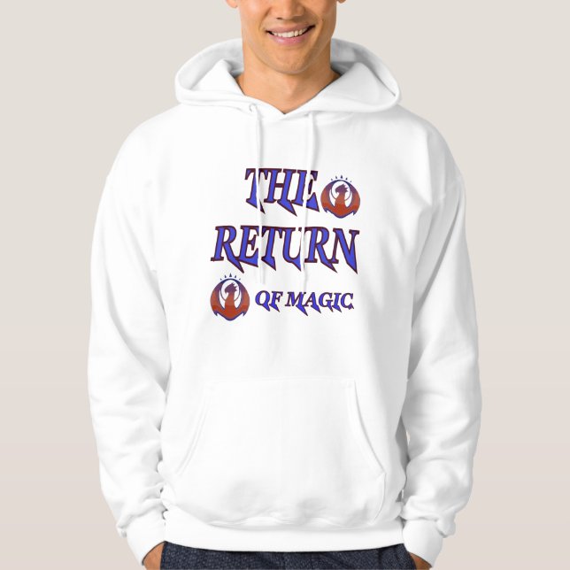 Bolso De Tela Taza Camiseta the return of magic Hoodie (Front)