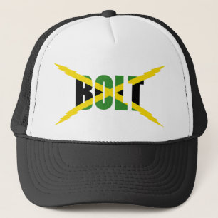 BOLT JAMAICAN FLAG HAT