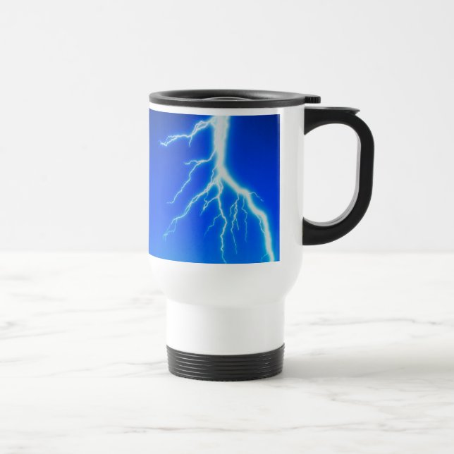 Bolt of Lightning - Travel Mug (Right)