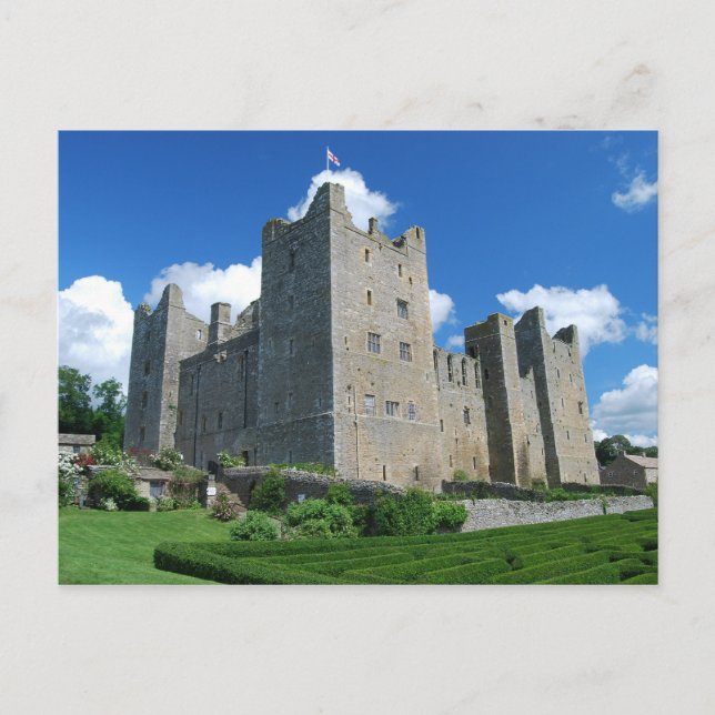 Bolton Castle Postcard (Front)