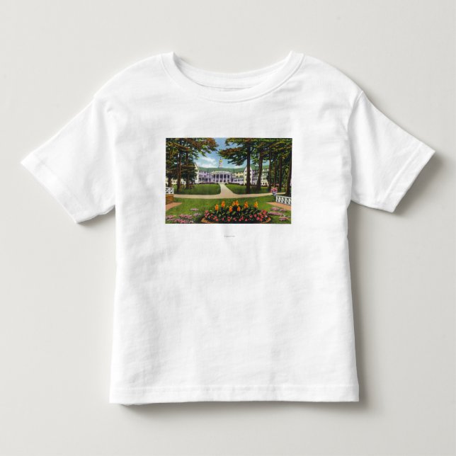 Bolton Landing Exterior View of Sagamore Hotel Toddler T-Shirt (Front)