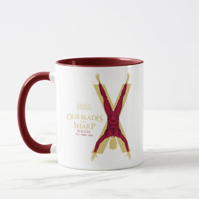 Bolton Sigil - Our Blades Are Sharp Mug (Left)