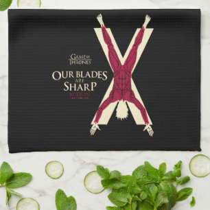 Bolton Sigil - Our Blades Are Sharp Tea Towel