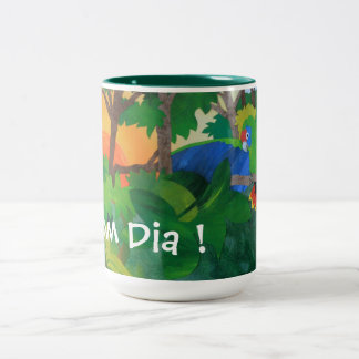 Bom Dia ! Art Coffee Mug