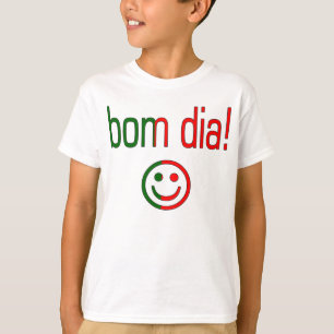 Bom Dia! Portugal Flag Colours T-Shirt