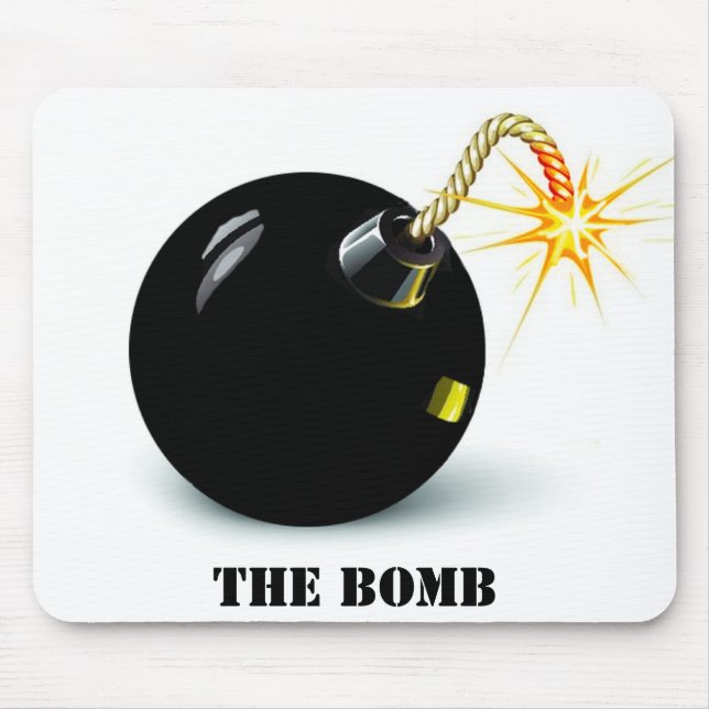 bom, the bomb mouse pad (Front)
