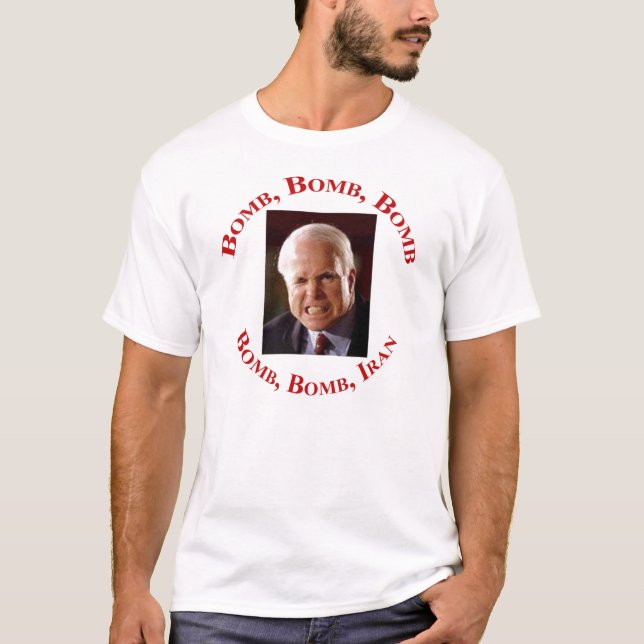 Bomb Iran T-Shirt (Front)