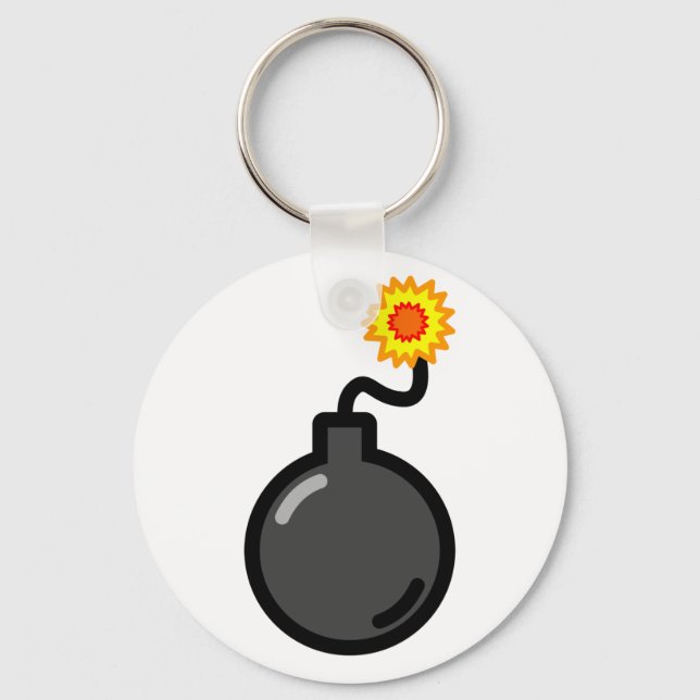 Bomb! Key Ring (Front)
