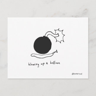 bomb postcard