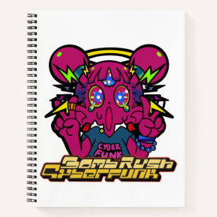 Bomb Rush Cyberfunk Notebook