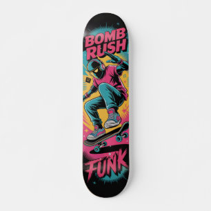 Bomb Rush Cyberfunk Skateboard