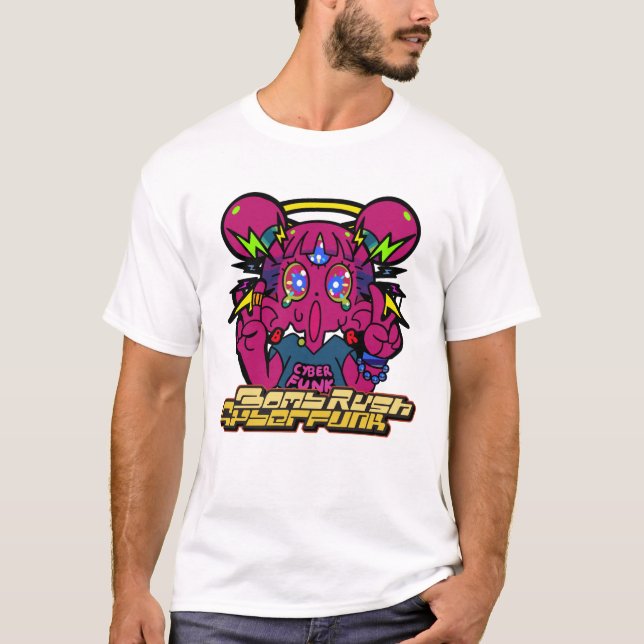 Bomb Rush Cyberfunk T-Shirt (Front)