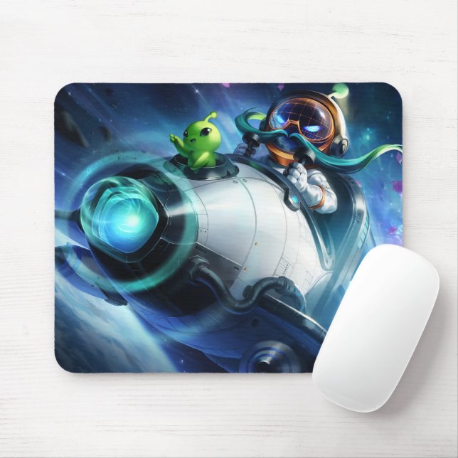 Bombardier Gaming Gel Mousepad | Airborne Assault (With Mouse)
