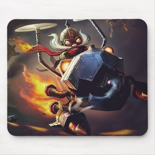 Bombardier Gaming Mousepad | pilot mousepad (Front)